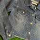 Glitter Denim Jacket abrigo mahón diamantes